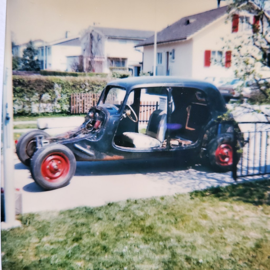 Citroën Traction work in progress